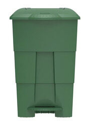 Cosmoplast Step On Waste Bin, Green