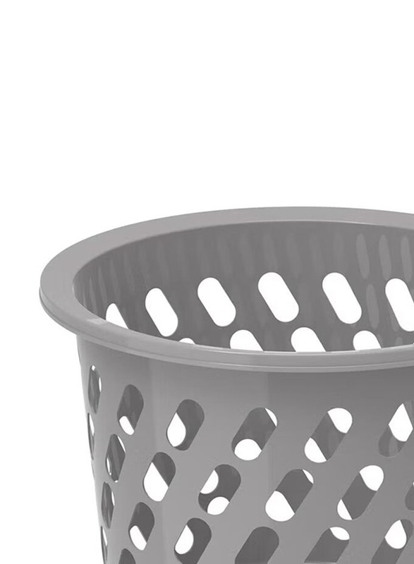 Cosmoplast Mini Laundry Basket, Grey