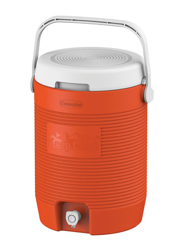 Cosmoplast 16 Ltr Keepcold Water Cooler, Large, Orange