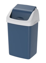 Cosmoplast 20L Flip Top Waste Bin, Blue