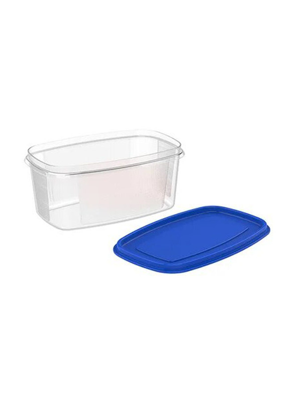 Cosmoplast Plastic Food Saver Oval Set, 3 Pieces, Blue