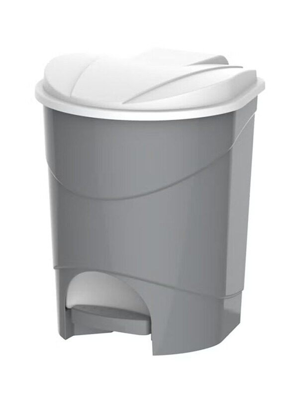 

Cosmoplast Pedal Waste Bin, Grey