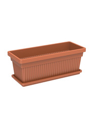 Cosmoplast 30 Ltr Planter Square Comp, Terracotta