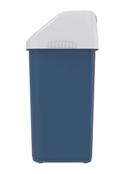 Cosmoplast 20L Flip Top Waste Bin, Blue