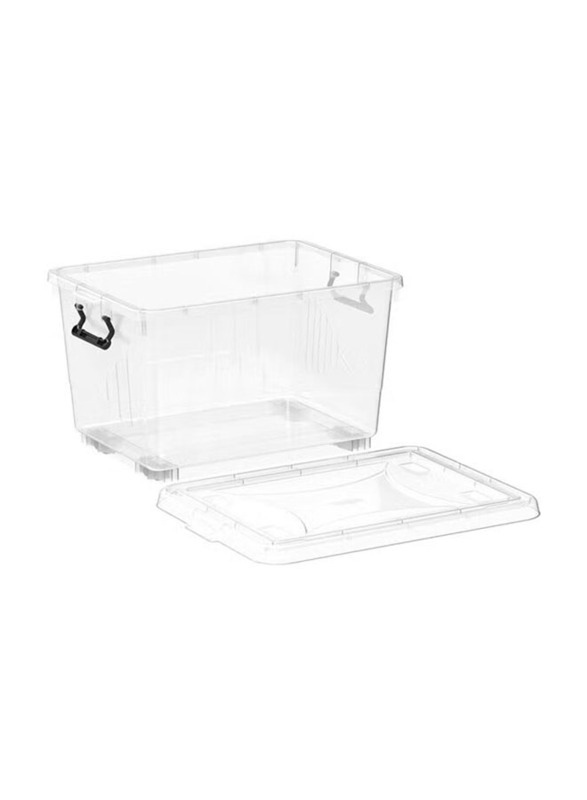 Cosmoplast 55L Storage Box, Transparent