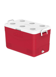 Cosmoplast 60 Ltr Keepcold Picnic Icebox. Red/White