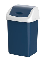 Cosmoplast Flip-Top Waste Bin with Swing Lid, Multicolour