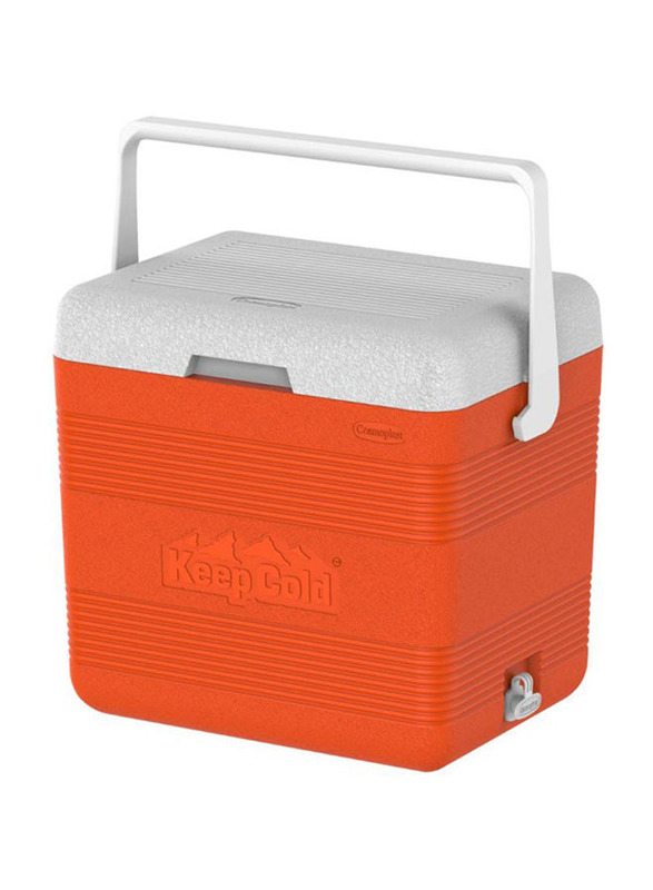 Cosmoplast 24.9 Ltr Keepcold Deluxe Icebox, Orange