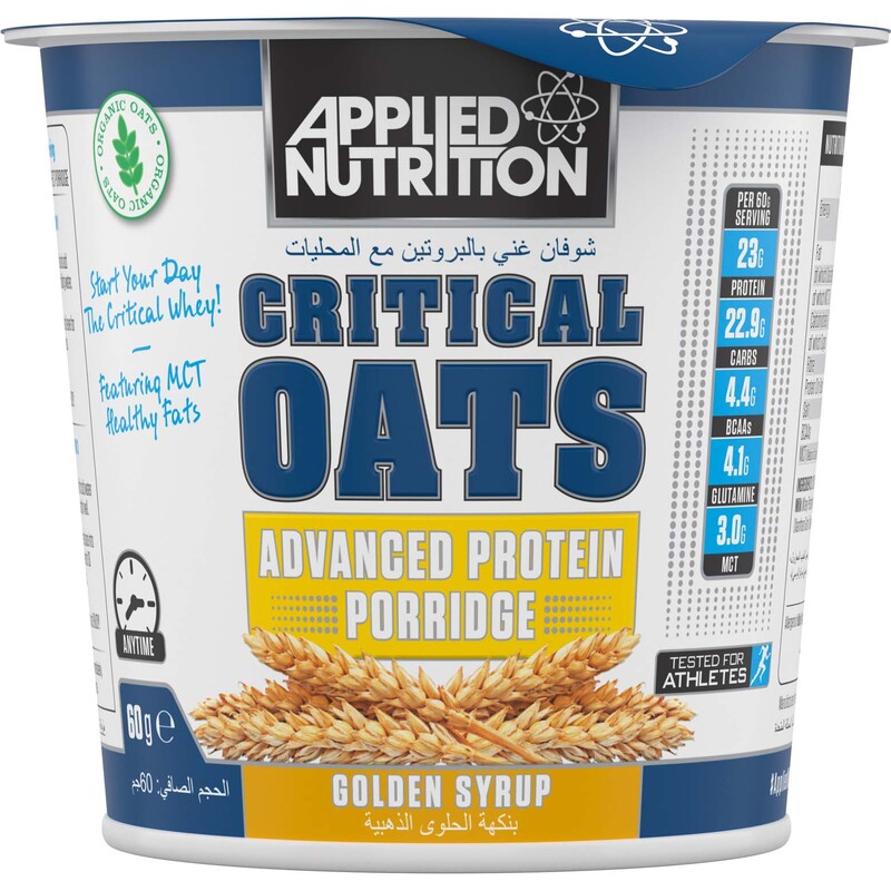 Applied Nutrition Critical Oats, Golden Syrup, 1 Piece