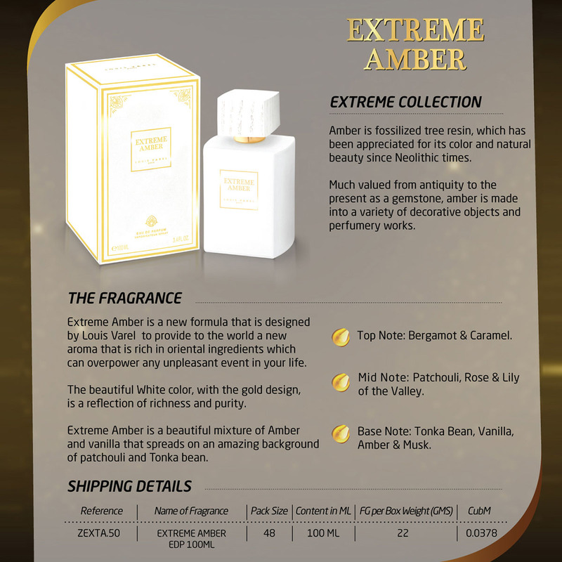 EXTREME AMBER EDP UNISEXE 100 ML