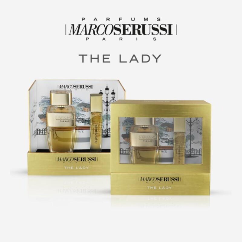 MARCO SERUSSI THE LADY EDP WOMEN 90ML + 20ML COFFRET