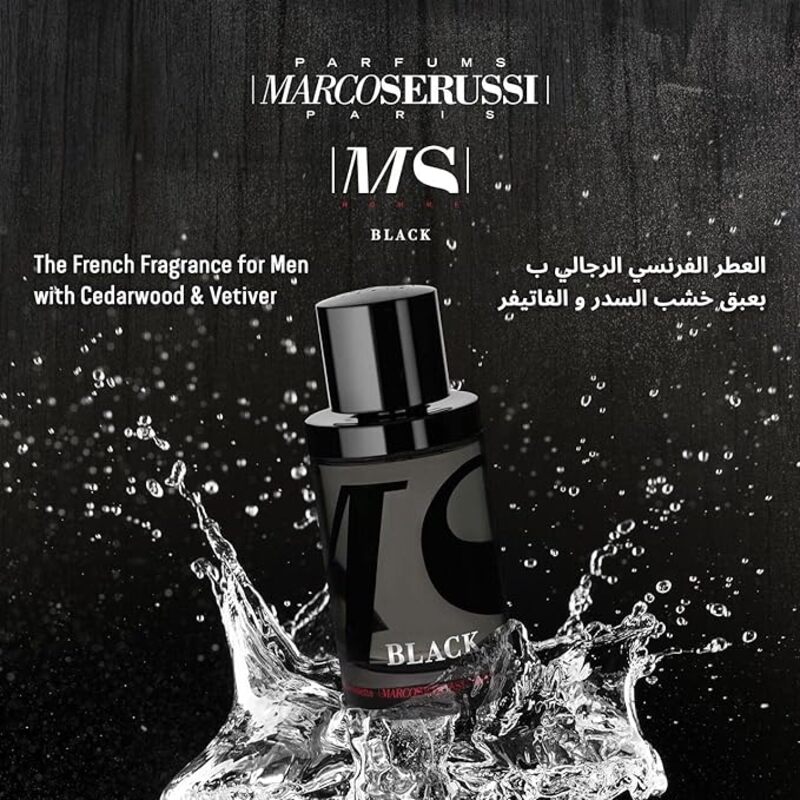 MARCO SERUSSI BLACK EDP 90ML PERFUME