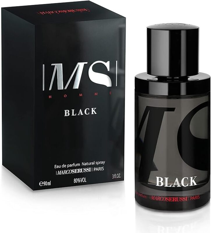 MARCO SERUSSI BLACK EDP 90ML PERFUME