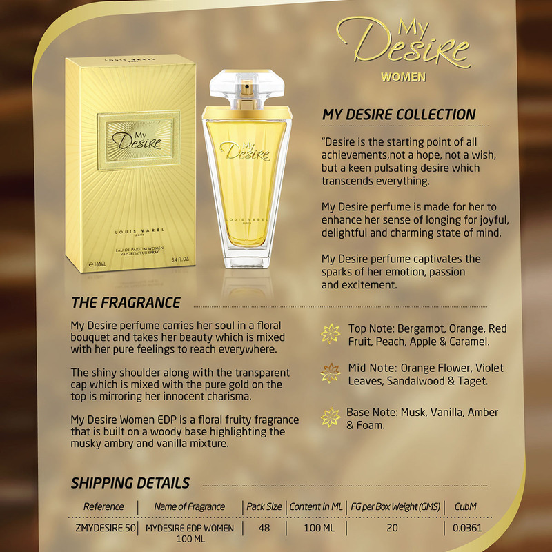 MY DESIRE WOMEN EDP 100ML