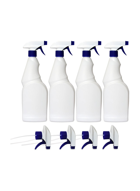 

Atozs Leak Proof Mist Empty Plastic Spray Bottles, 4 Pieces, White