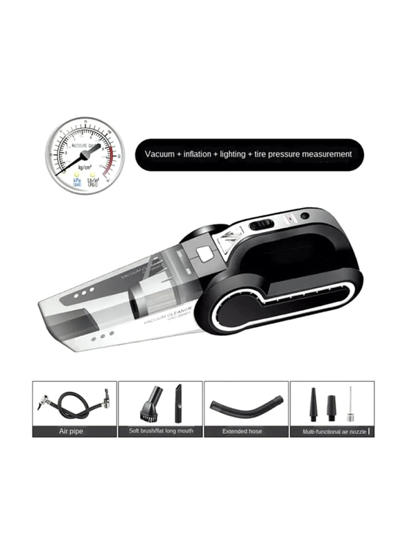 Atozs Car Portable 4-in-1 Vacuum Cleaner and Inflator