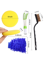 Hicdaw Car Detailing Brush Set, 13 Pieces