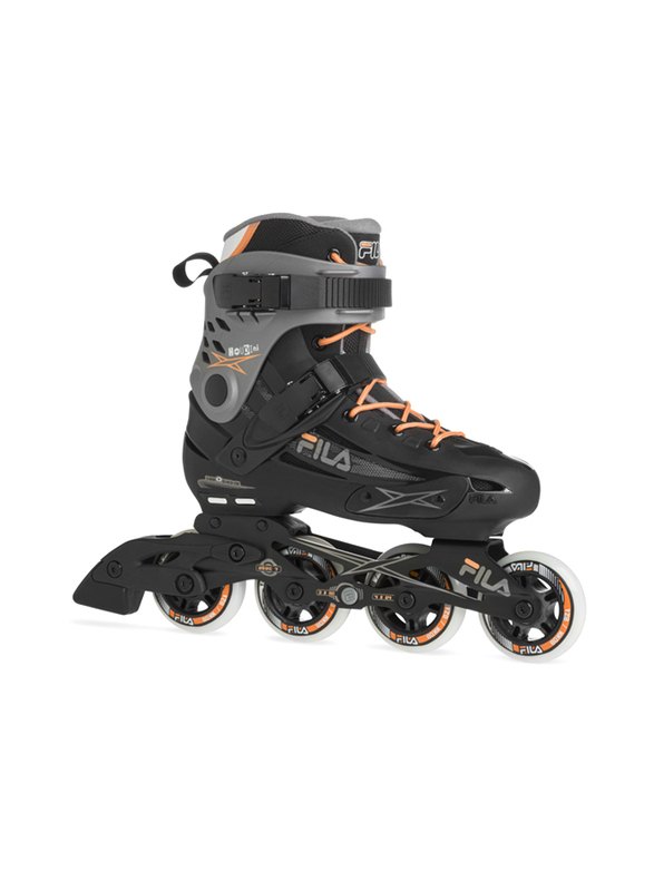 Fila Madame Houdini Inline Skates, 6.5, Black/Grey/Salmon