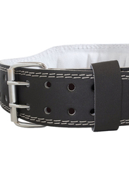 Grizzly Fitness Pacesetter Padded Pro Weight Belt, 4", Small, 8444-04-4-BLK, Black