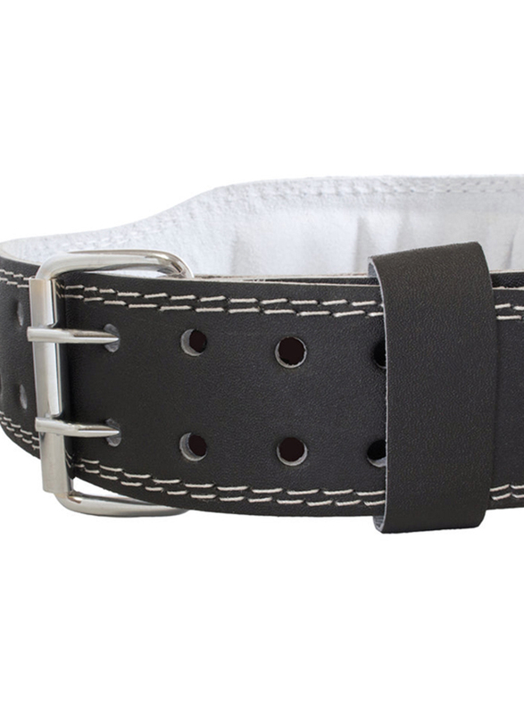 Grizzly Fitness Pacesetter Padded Pro Weight Belt, 6", Small, 8444-04-6-BLK, Black