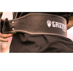 Grizzly Fitness Pacesetter Padded Pro Weight Belt, 6", Small, 8444-04-6-BLK, Black