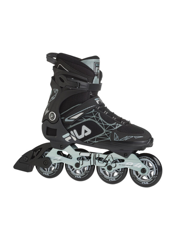 Fila Legacy Pro 84 Inline Skates, 10.5, Black/Grey