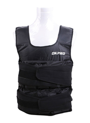  Adjustable Weight Vest, OK1748, 15KG, Black