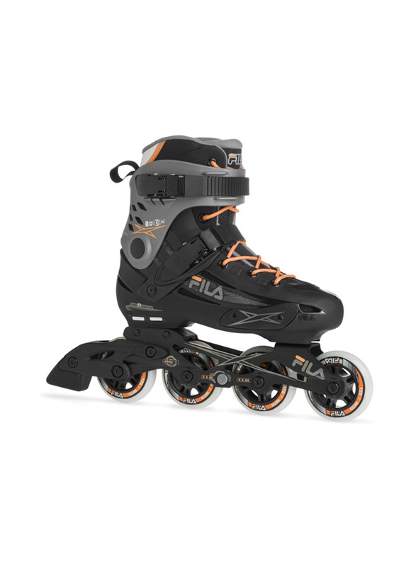 

Fila Madame Houdini Inline Skates, 4.5, Black/Grey/Salmon