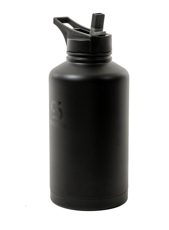

Shakesphere 1.8 Ltr Hydration Jug Double Wall Steel, Black