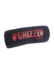 Grizzly Fitness Elbow Sleeve, Medium, 8172-04-BLK, Black/Red