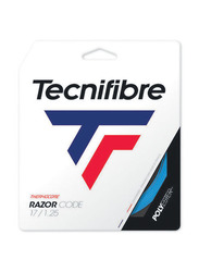 Tecnifibre Razor Code Tennis String, 1.25mm, Blue