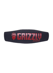 Grizzly Fitness Elbow Sleeve, X-Large, 8172-04-BLK, Black/Red