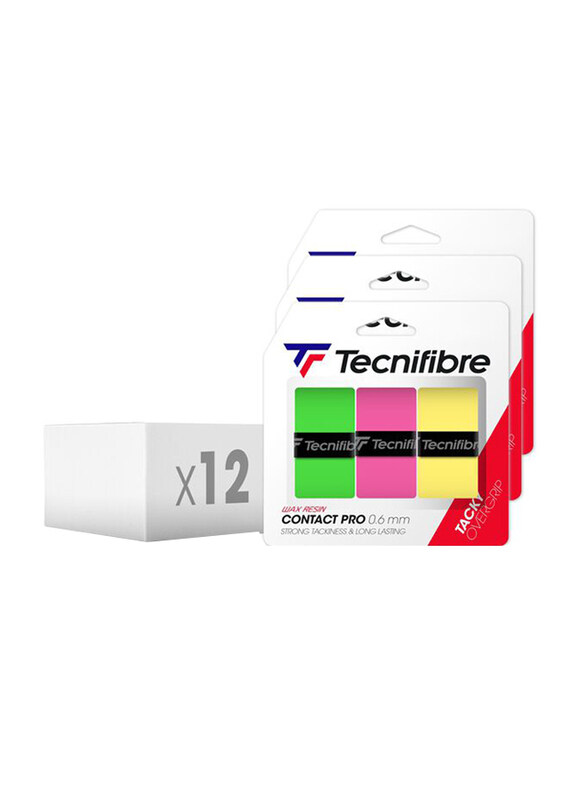 Tecnifibre Contact Pro Grip, 1 Piece, Assorted Colour