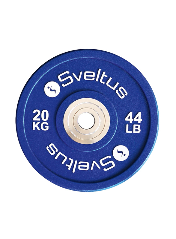 Sveltus Olympic Competition Disc, 20 KG, Blue