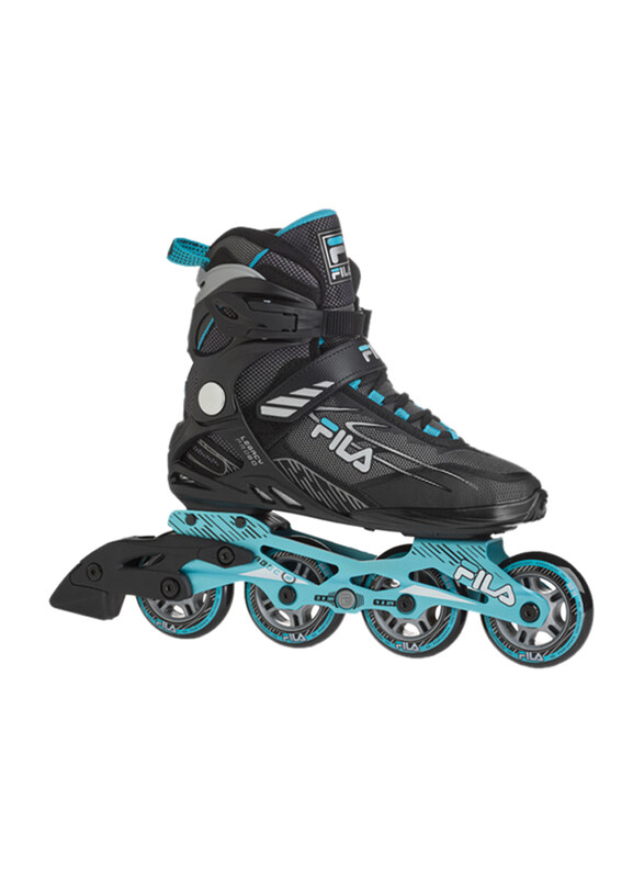 

Fila Legacy Pro 80 Lady Inline Skates, 6.5, Black/ Light Blue