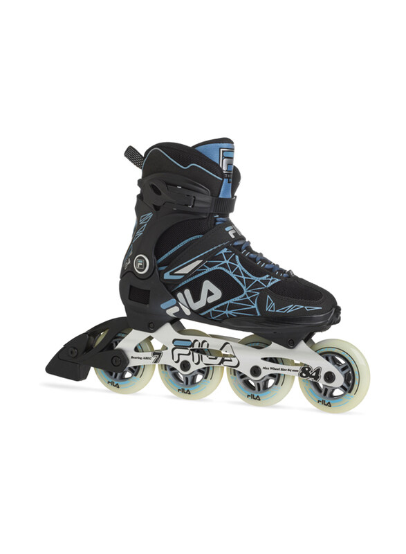 

Fila Legacy Pro 84 Lady Inline Skates, 5, Black/ Light Blue