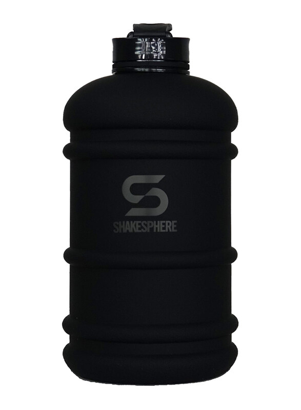 

Shakesphere 2.2 Ltr Black Logo Hydration Jug, Matte Black