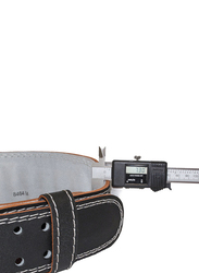 Grizzly Fitness Pacesetter Padded Pro Weight Belt, 6", Small, 8464-04-6-BLK, Black