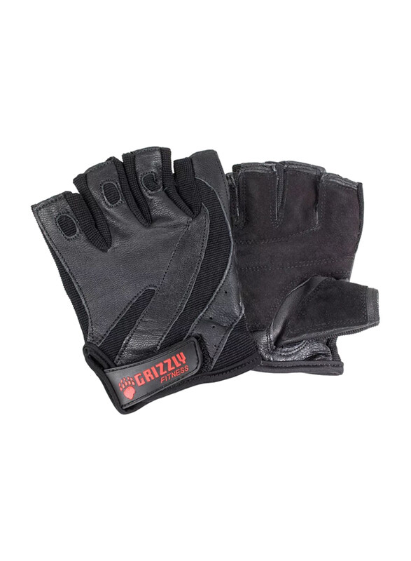 

Grizzly Fitness Men Voltage Glove, Small, 8766-04-BLK, Black