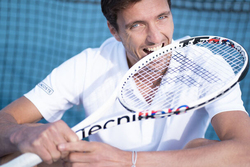 Tecnifibre 18M TF40 Tennis Racket, 305 Grams, Grip 3, 98-inch, White