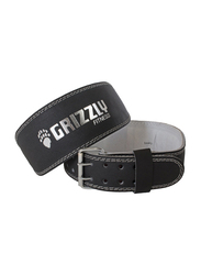 Grizzly Fitness Pacesetter Padded Pro Weight Belt, 4", Extra Large, 8444-04-4-BLK, Black