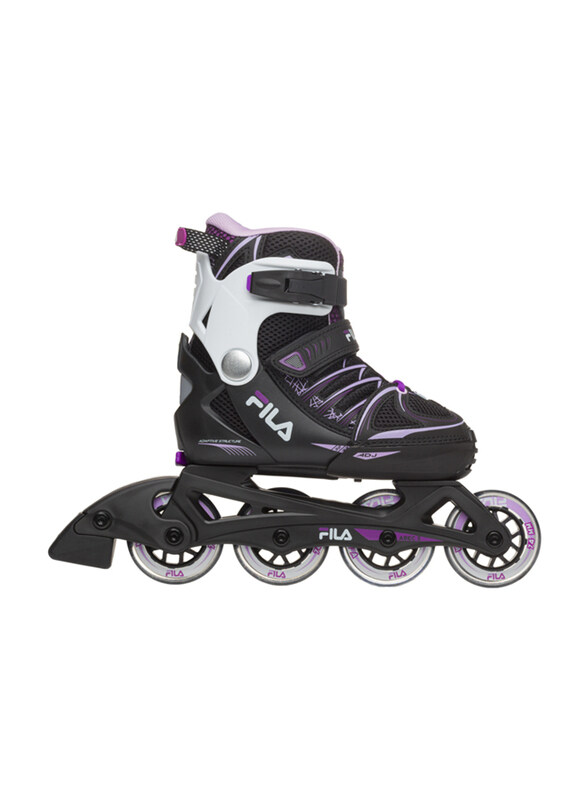 

Fila Skates X-One Girl Inline Skates, L38, Black/Pink/Magenta