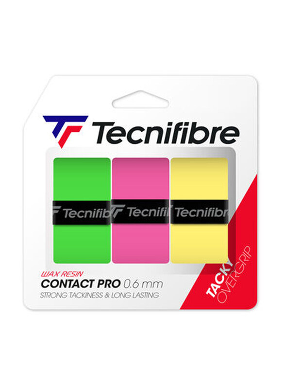Tecnifibre Contact Pro Grip, 1 Piece, Assorted Colour