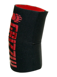 Grizzly Fitness Elbow Sleeve, Medium, 8172-04-BLK, Black/Red