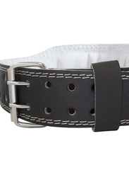 Grizzly Fitness Pacesetter Padded Pro Weight Belt, 4", Medium, 8444-04-4-BLK, Black