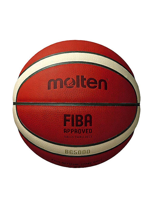 

Molten Basketball, Size 6, B6G5000, Brown/White