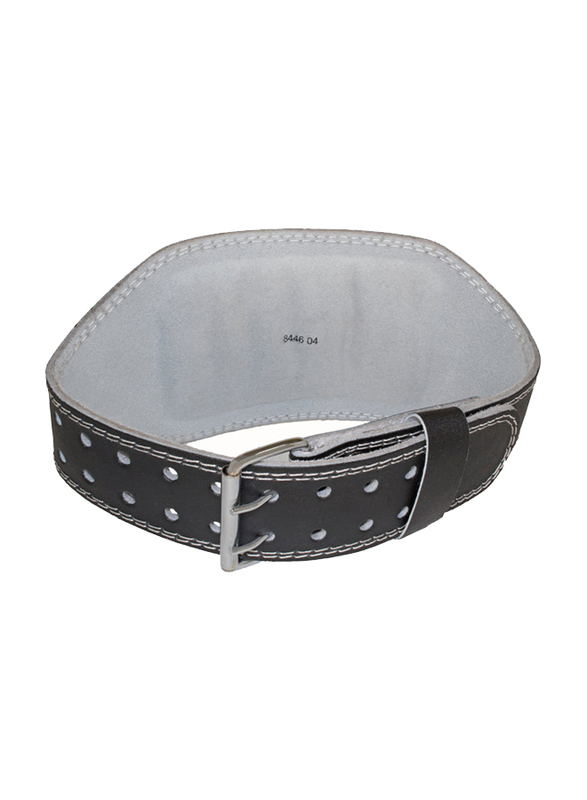 Grizzly Fitness Pacesetter Padded Pro Weight Belt, 4", Small, 8444-04-4-BLK, Black