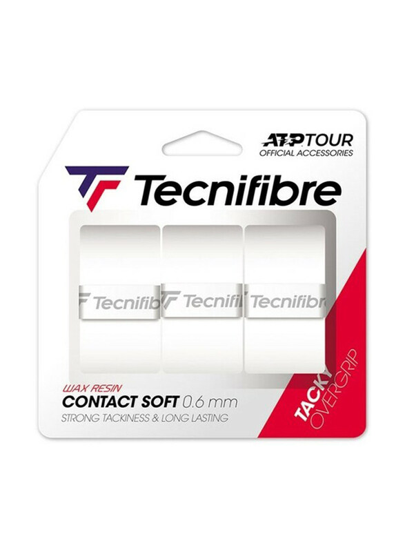 

Tecnifibre Contact Soft Overgrip, 1 Piece, White