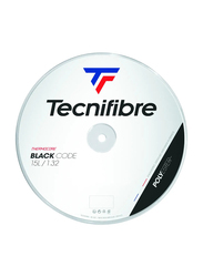 Tecnifibre Bob Black Code Tennis String, 200m, 1.32mm, Black