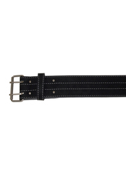 Grizzly Fitness Double Prong Power Lifting Weight Belt, Small, 8472-04-BLK, Black